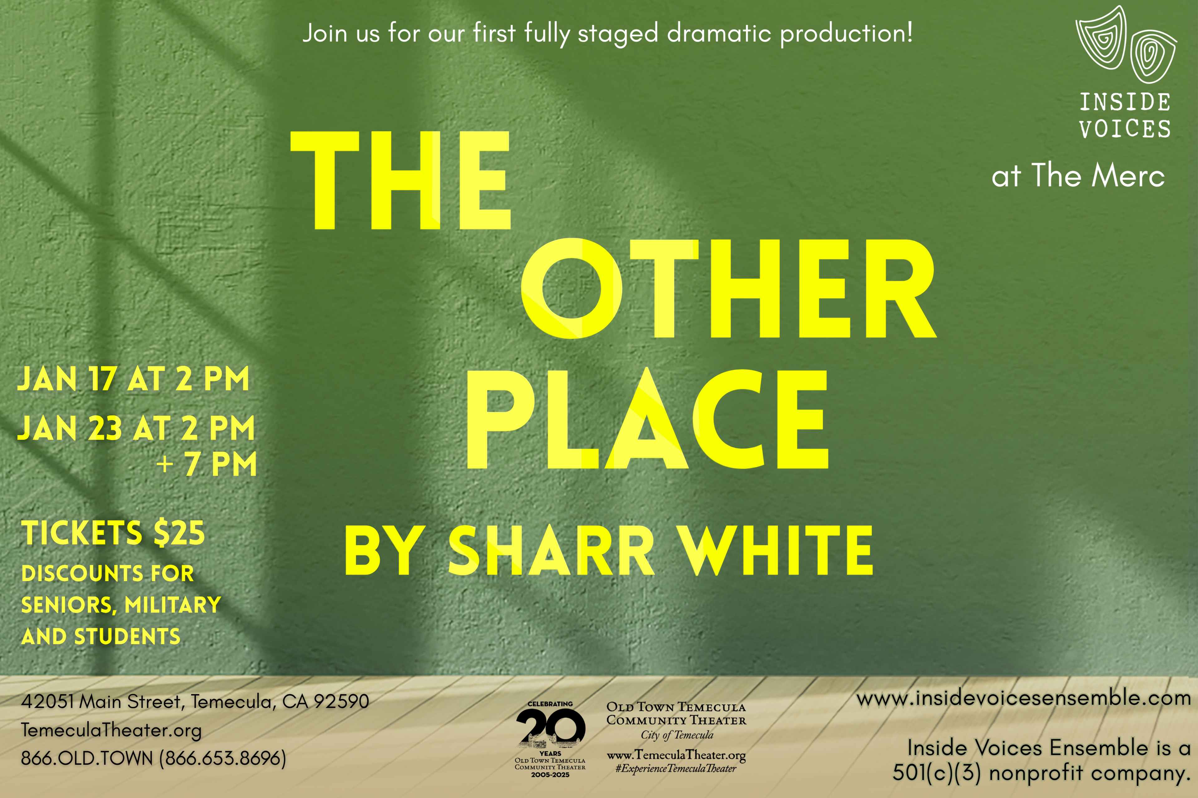 The Other Place upcoming production poster